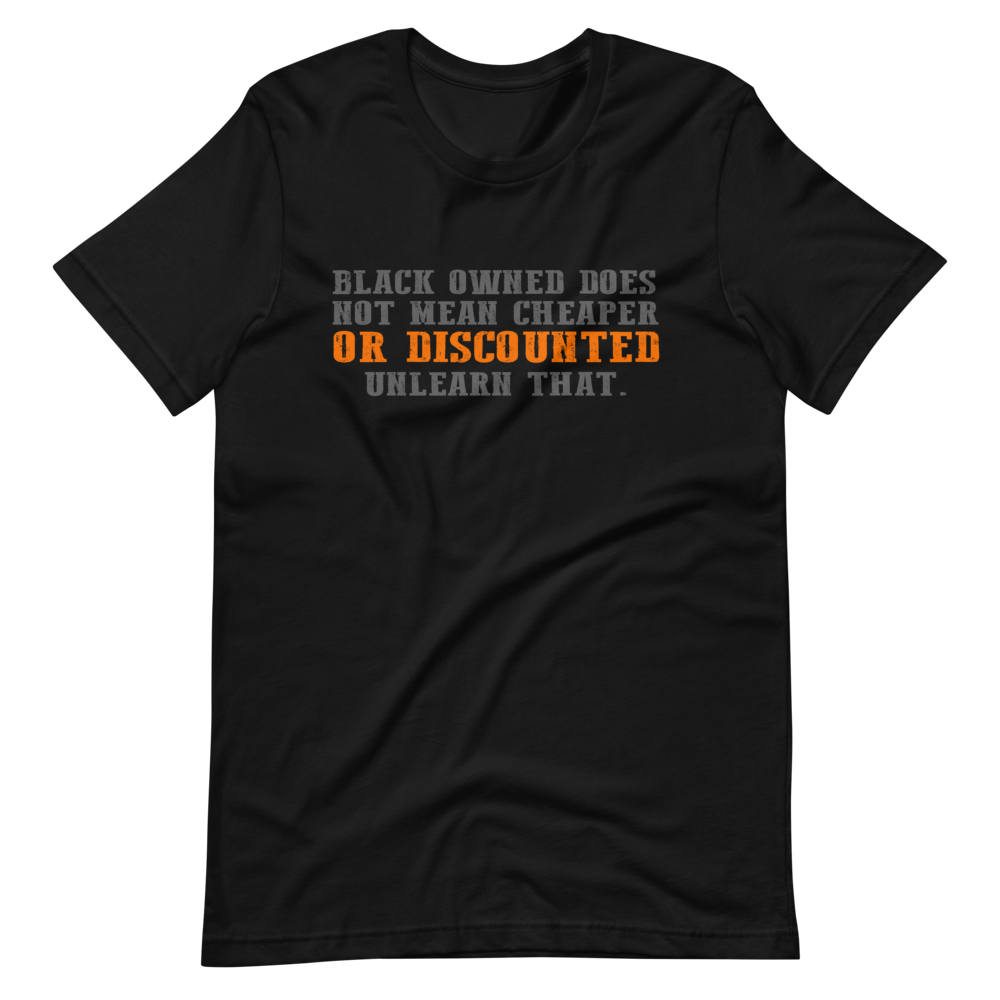 Download Black Owned Does Not Mean (w) T-Shirt